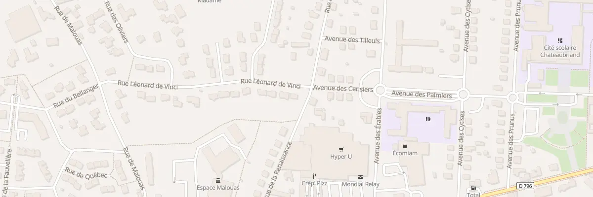 Plan du 26 Rue Léonard De Vinci à Combourg