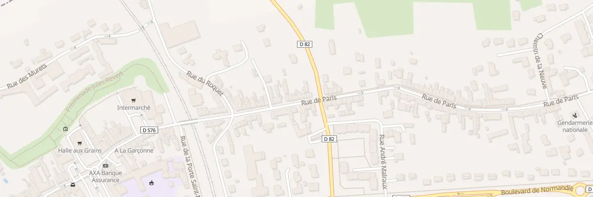 Plan du 29 Rue de Paris à Dol-de-Bretagne