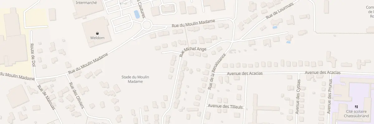 Plan du 24 Rue Michel Ange à Combourg