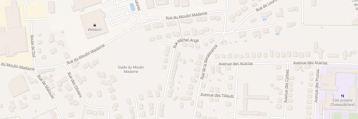 Plan du 22 Rue Michel Ange à Combourg