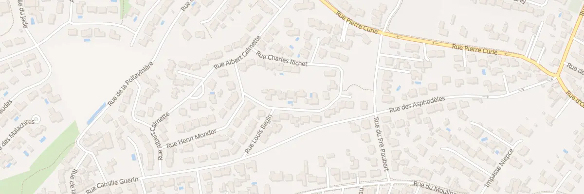 Plan du 11 Rue Dominique Larrey aux Sables-d’Olonne
