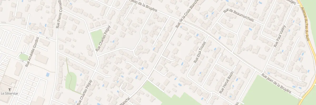 Plan du 121 Rue de la Croix Blanche aux Sables-d’Olonne