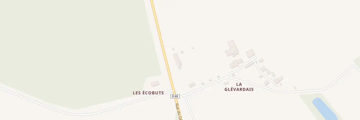 Plan du 5271 La Glévardais à Grand-Fougeray