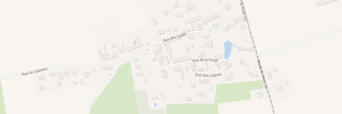 Plan du 20 Rue de la Forge au Gâvre
