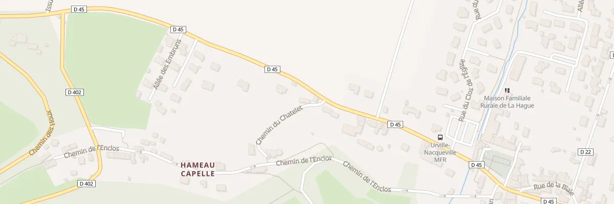 Plan du 432 Rue Saint Martin Urville-Nacq à La Hague