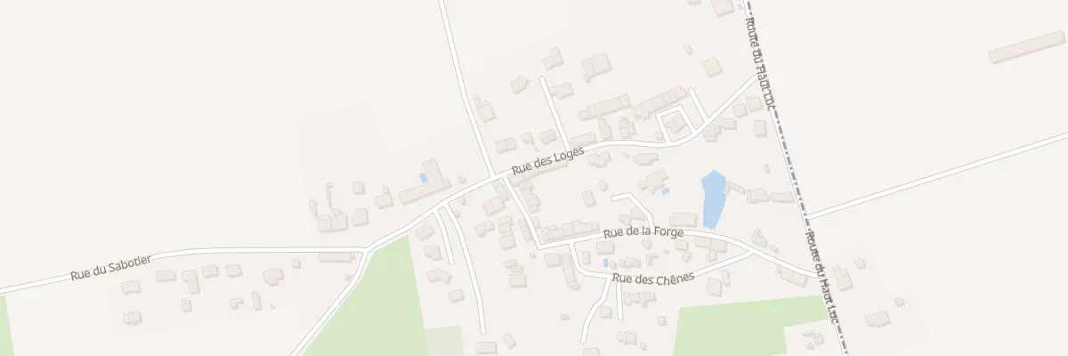 Plan du 13 Rue des Loges au Gâvre