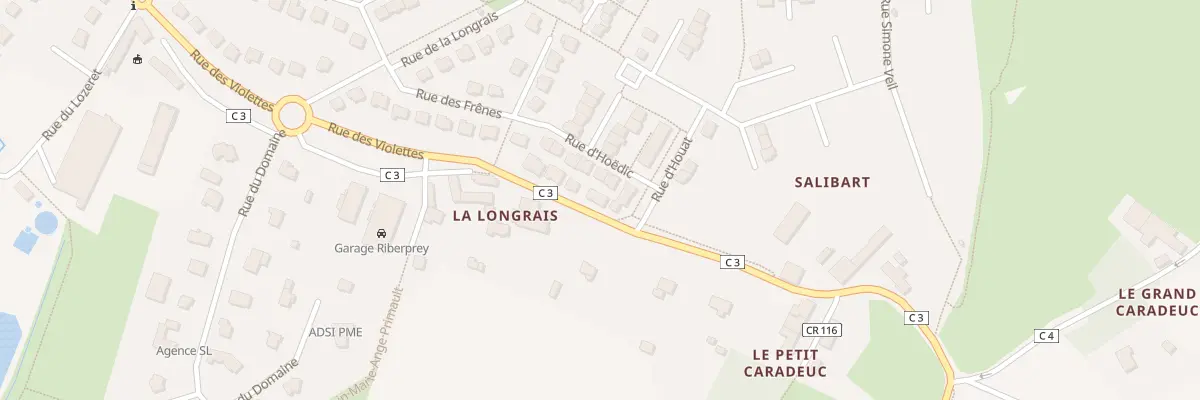 Plan du 57 Rue des Violettes à Vezin-le-Coquet