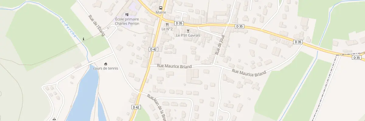 Plan du 5 Rue Maurice Briand au Gâvre