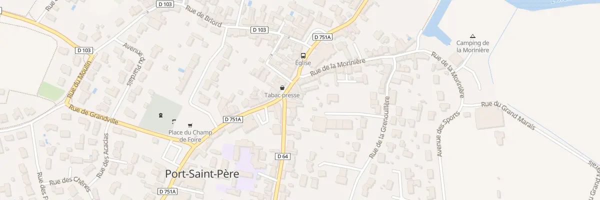 Plan du 5 Rue de Pornic à Port-Saint-Père