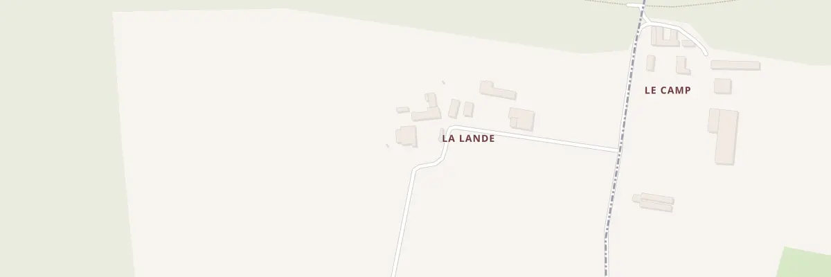 Plan du 5050 La Lande à Dingé