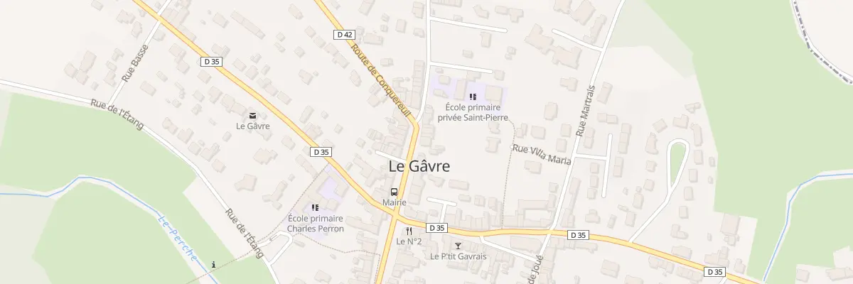 Plan du 26 Grande rue au Gâvre