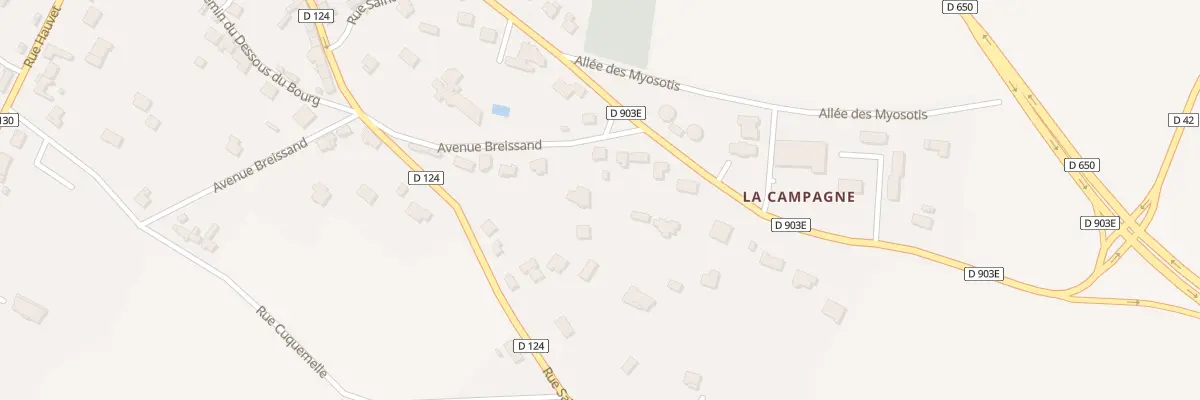 Plan du 34 Rue Breissand à Barneville-Carteret