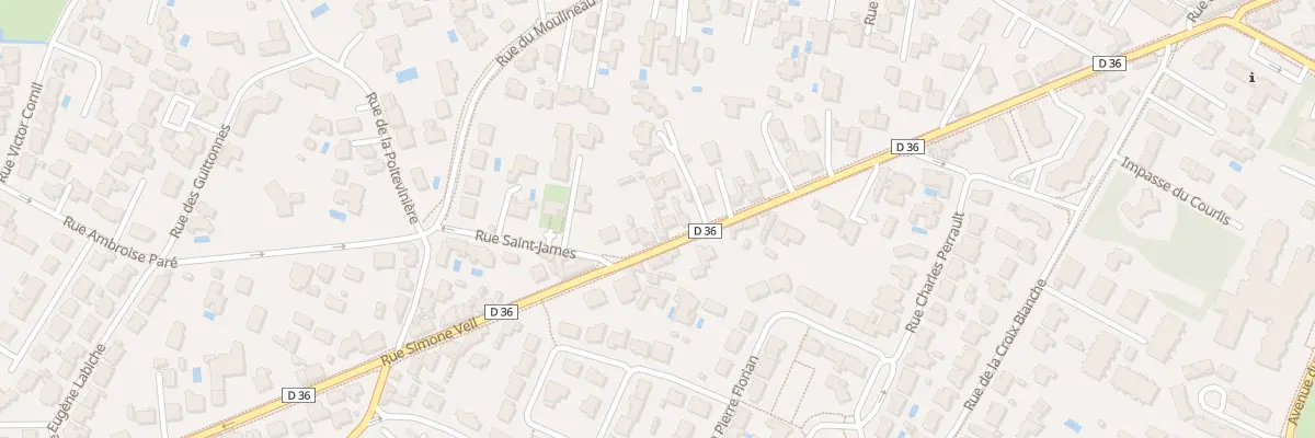 Plan du 48 Rue Simone Veil aux Sables-d’Olonne