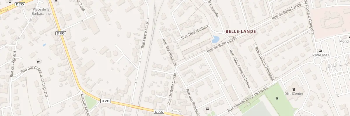 Plan du 14 Rue des Beauvais à Dol-de-Bretagne