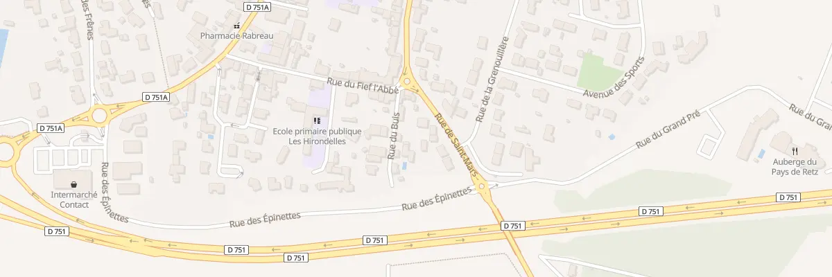 Plan du 2B Rue de Saint-Mars à Port-Saint-Père