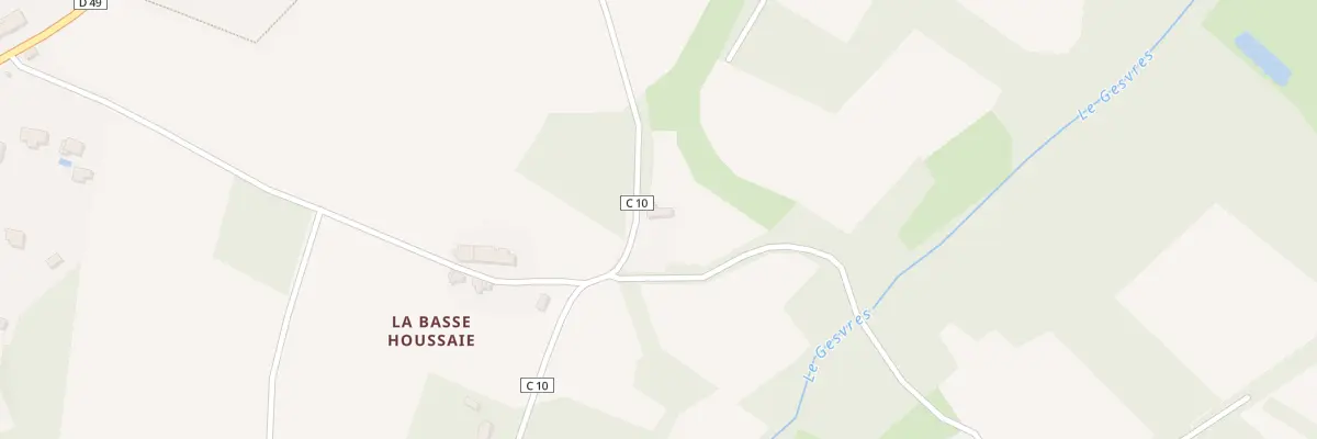 Plan du 7 Rue de la basse houssais à Vigneux-de-Bretagne