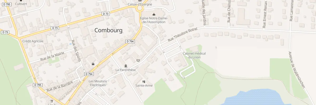 Plan du 2 Pl du Linon à Combourg