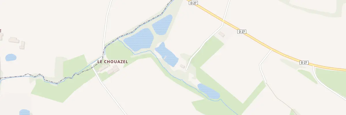 Plan du 3 Le Chouazel à La Mézière