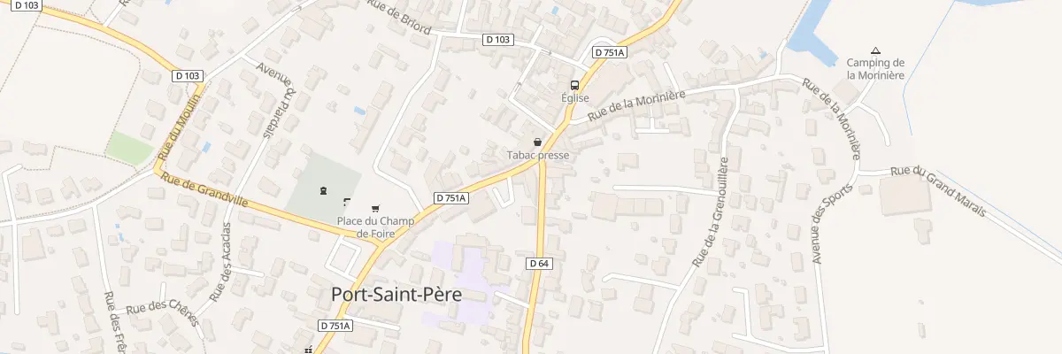 Plan du 7 Rue de Pornic à Port-Saint-Père