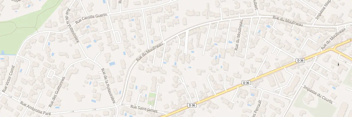Plan du 87 Rue du Moulineau aux Sables-d’Olonne