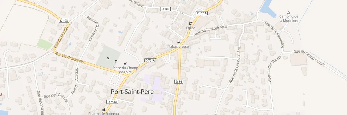 Plan du 9 Rue de Pornic à Port-Saint-Père