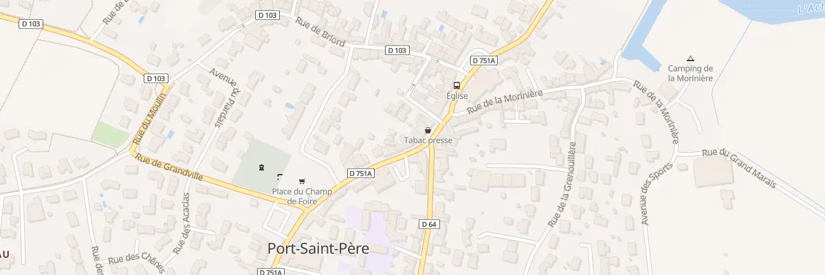 Plan du 10 Rue de Pornic à Port-Saint-Père