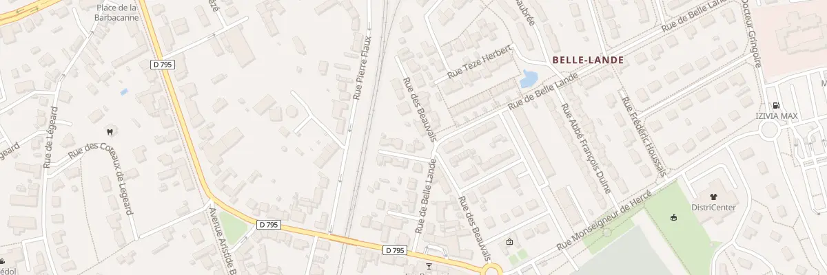 Plan du 1 Rue Marie François Revert à Dol-de-Bretagne