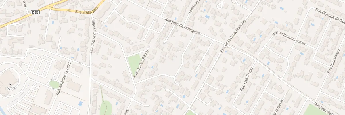 Plan du 6 Rue Maurice Genevoix aux Sables-d’Olonne