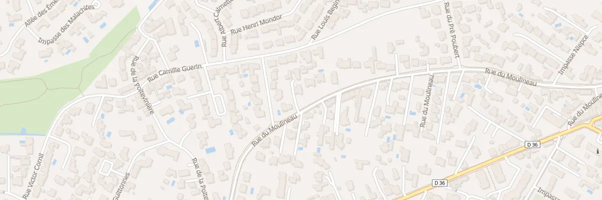 Plan du 74 Rue du Moulineau aux Sables-d’Olonne
