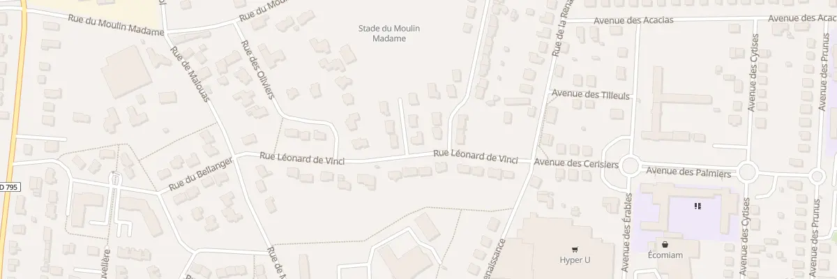Plan du 2 All Toussaint Dubreuil à Combourg