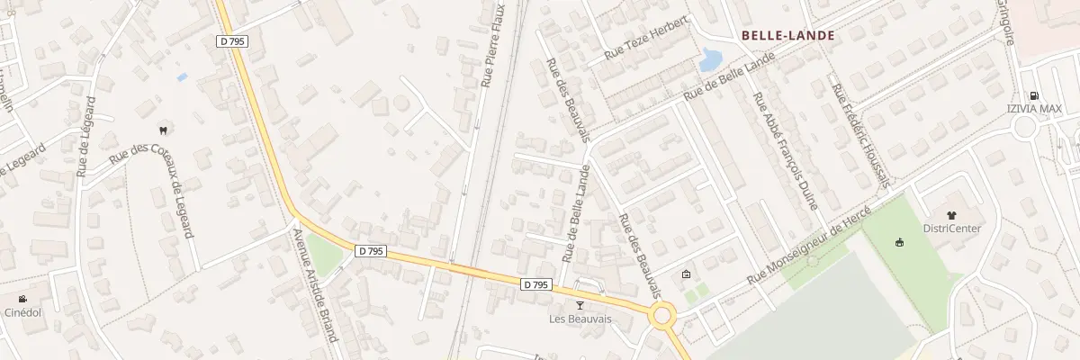 Plan du 2 Rue Marie François Revert à Dol-de-Bretagne
