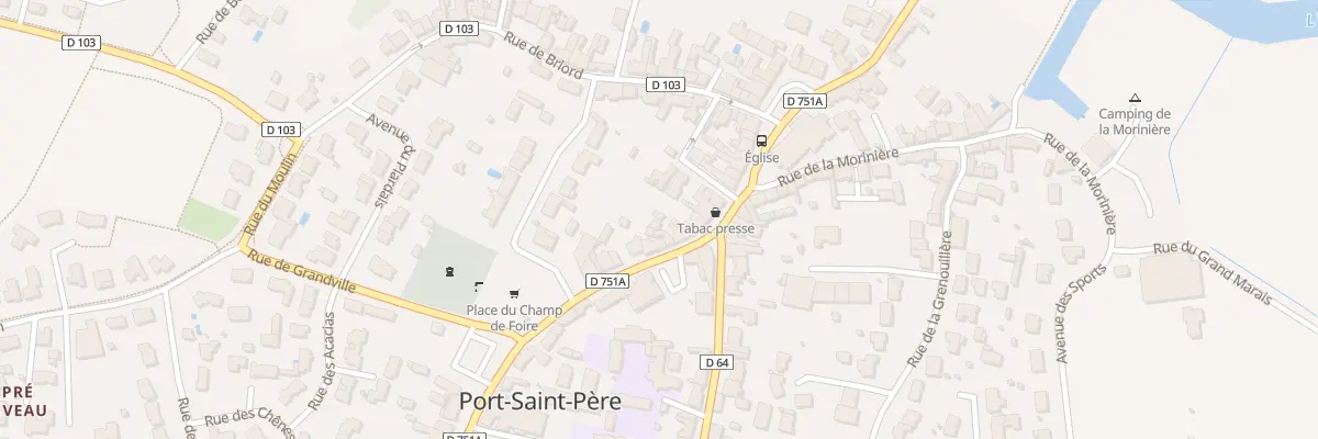 Plan du 12 Rue de Pornic à Port-Saint-Père