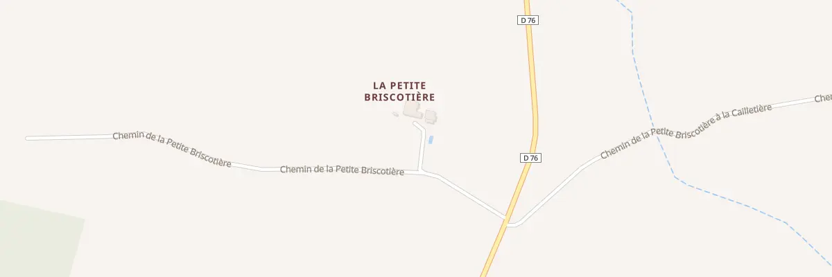 Plan du 2 La Petite Briscotière à Froidfond