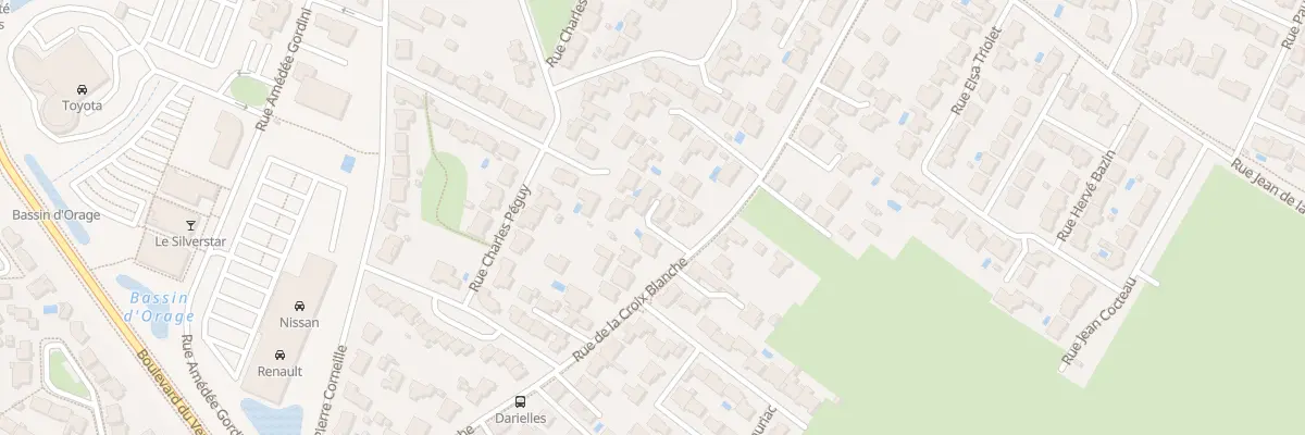 Plan du 105 Rue de la Croix Blanche aux Sables-d’Olonne