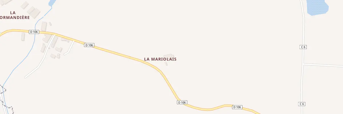 Plan du 5317 La Mariolais à Guipel
