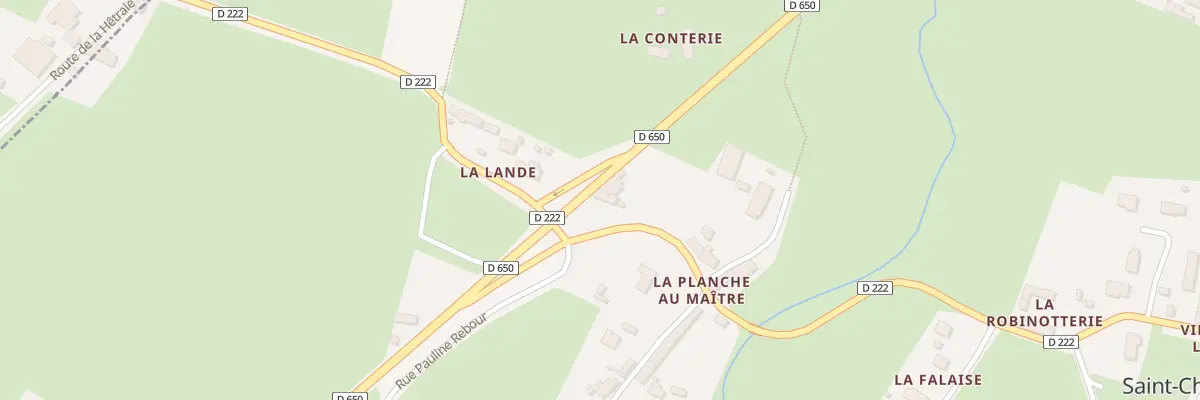 Plan du 3 La Grande Route à Saint-Christophe-du-Foc