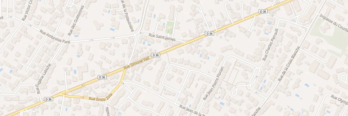 Plan du 13 Rue Jacques Prévert aux Sables-d’Olonne