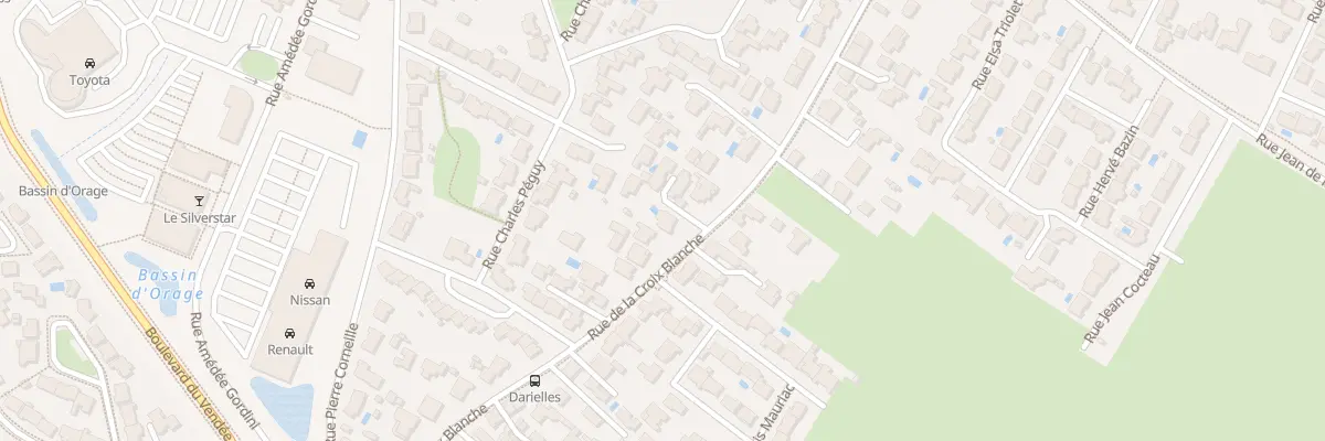 Plan du 103 Rue de la Croix Blanche aux Sables-d’Olonne