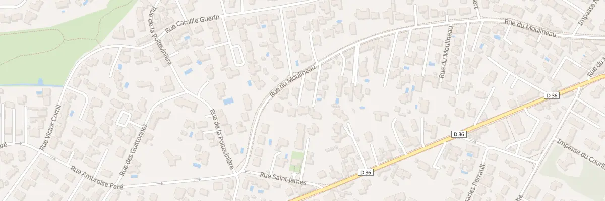 Plan du 93B Rue du Moulineau aux Sables-d’Olonne