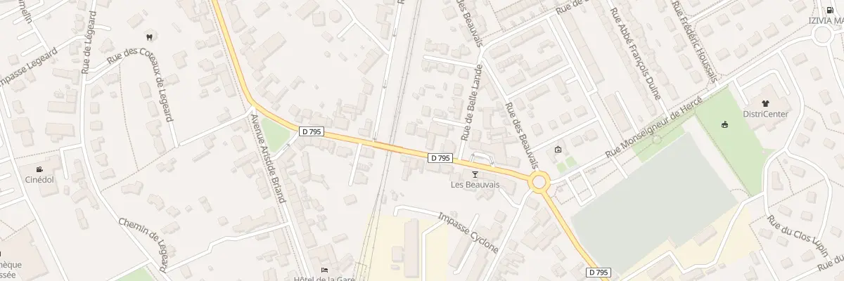 Plan du 21A Rue de Rennes à Dol-de-Bretagne