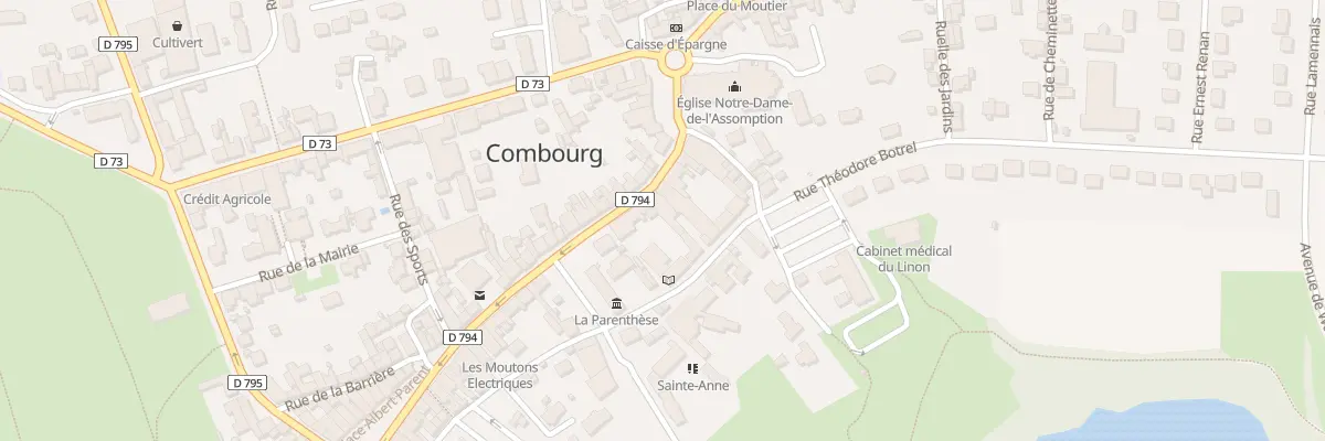 Plan du 30 Rue Notre Dame à Combourg