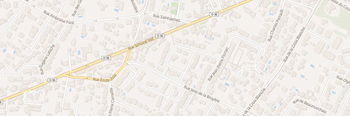 Plan du 4 Rue Jacques Prévert aux Sables-d’Olonne