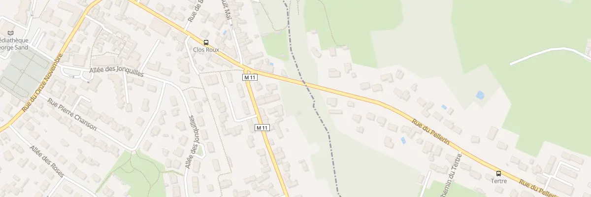 Plan du 5B Rue du Clos Roux au Pellerin