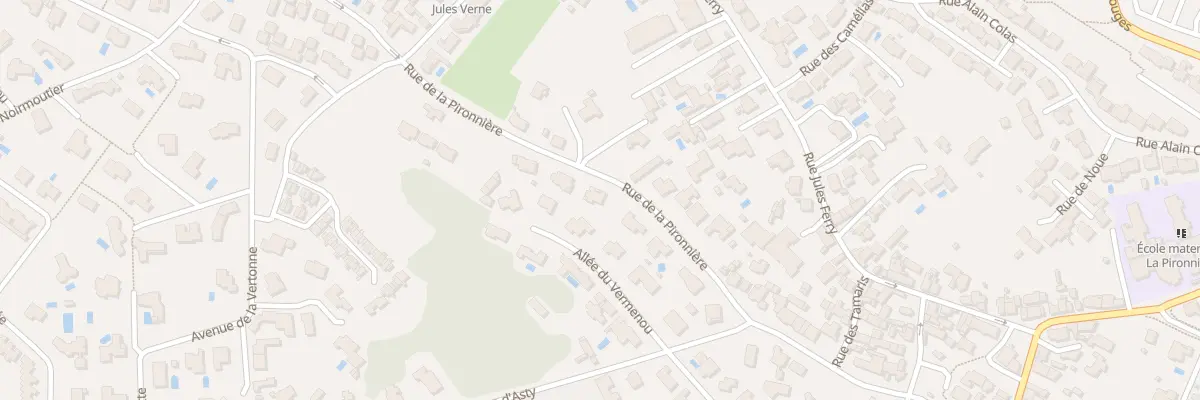 Plan du 94 Rue de la Pironnière aux Sables-d’Olonne