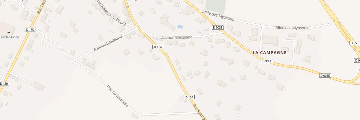 Plan du 11 Rue de Saint Jean à Barneville-Carteret