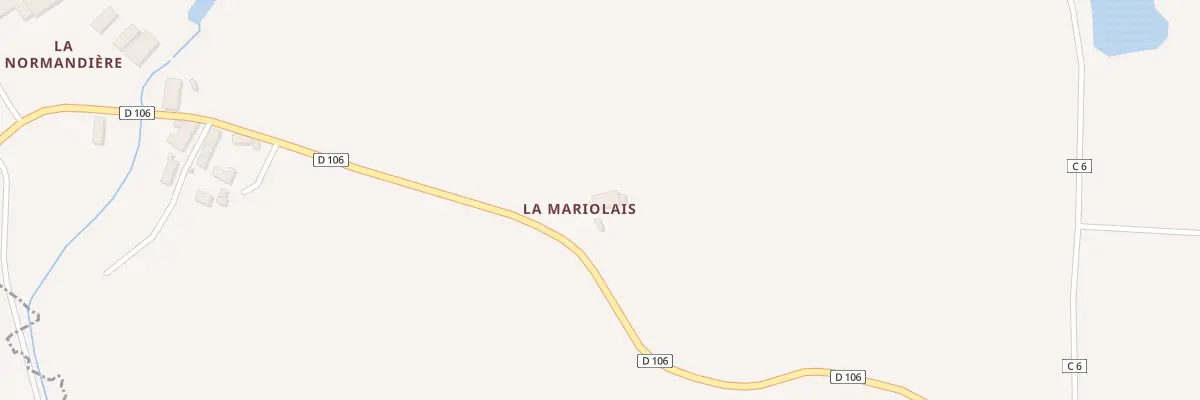 Plan du 5316 La Mariolais à Guipel