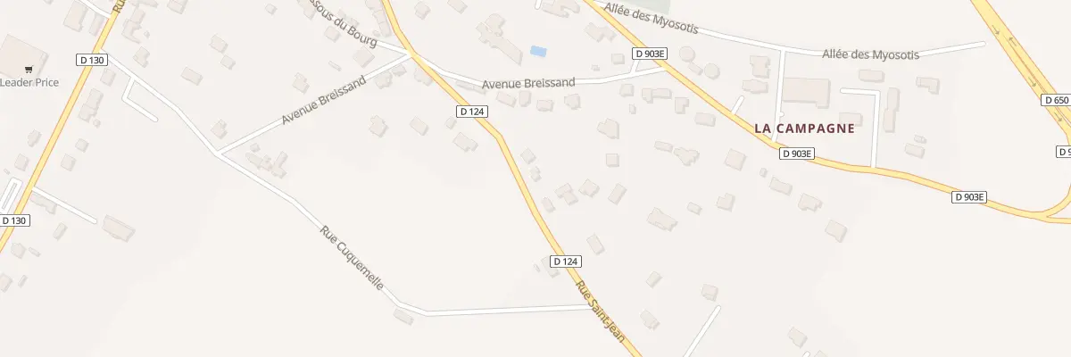 Plan du 13 Rue de Saint Jean à Barneville-Carteret