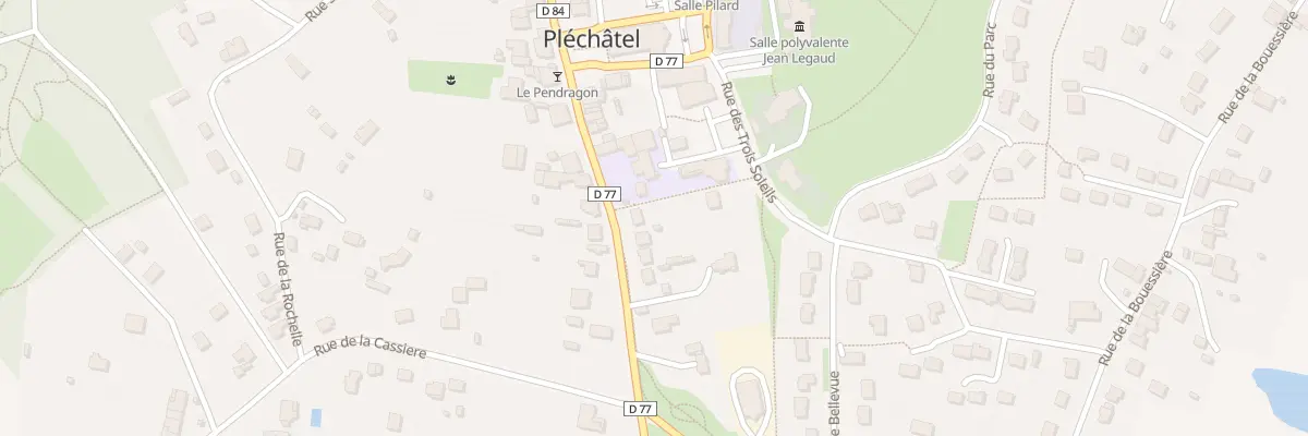Plan du 11 Rue des Maréchaux à Pléchâtel