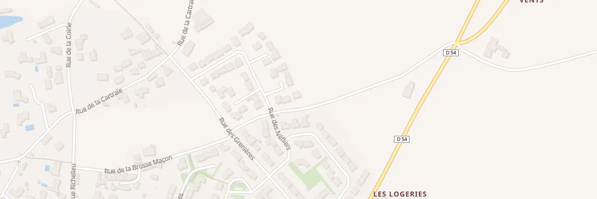 Plan du 8 Rue des Néfliers à Vairé