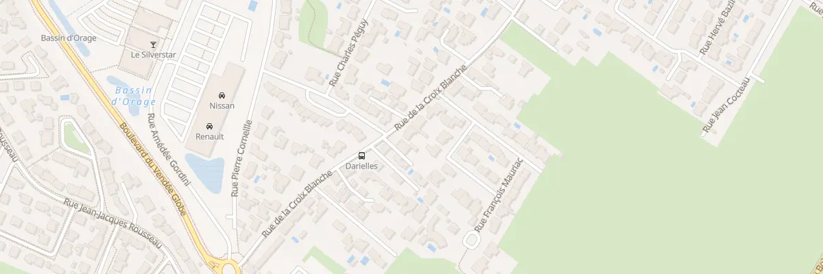 Plan du 92T Rue de la Croix Blanche aux Sables-d’Olonne